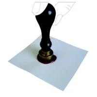 Presionamos el sello sobre el lacre 170 11zon